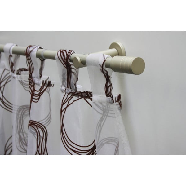 Kovová roztiahnuteľná garniža 120 - 210 cm Elba - Gardinia-image-1