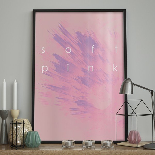 Plagát DecoKing Explosion SoftPink, 70 x 50 cm-image-1