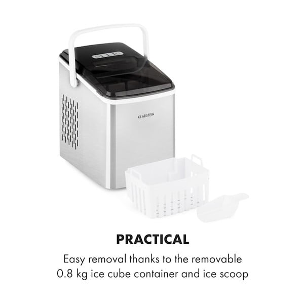 Výrobník ľadu Klarstein Arctic Porter-image-3