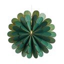 Zelená vianočná svetelná dekorácia ø 45 cm Marigold – Markslöjd