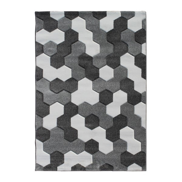 Sivo-hnedý koberec Tomasucci Mosaiko, 140 x 190 cm