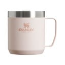 Svetloružový termo hrnček z nehrdzavejúcej ocele 350 ml Stay-Hot Camp Mug Rose Quartz – Stanley