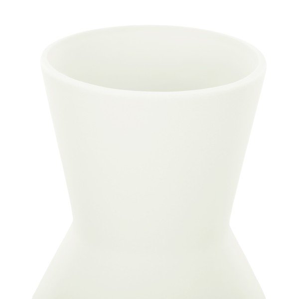 Krémovobiela keramická váza (výška  24 cm) Giara – Restilo-image-3