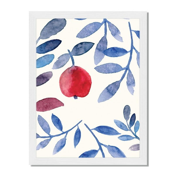 Obraz v ráme Liv Corday Asian Cherry Branch, 30 x 40 cm
