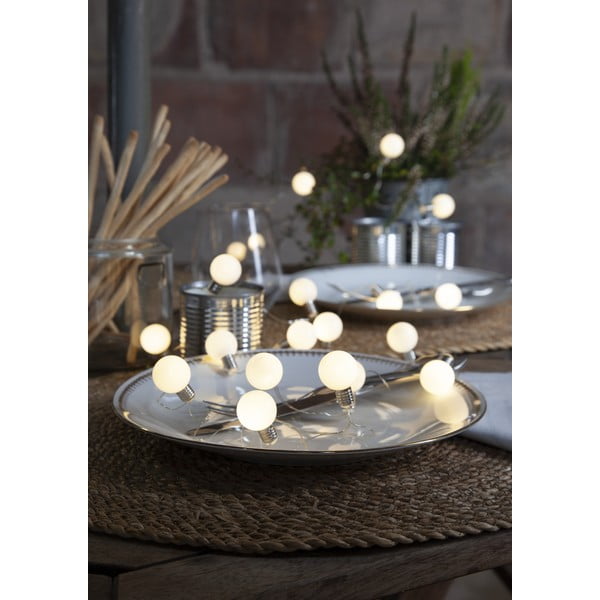 Svetelná reťaz počet žiaroviek 20 ks na baterky dĺžka 300 cm Mini Glow – Star Trading-image-2