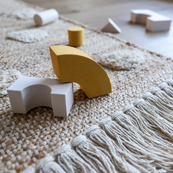 Ručne vyrobený koberec zo zmesi juty a bavlny Nattiot Nop, 100 x 150 cm-image-4