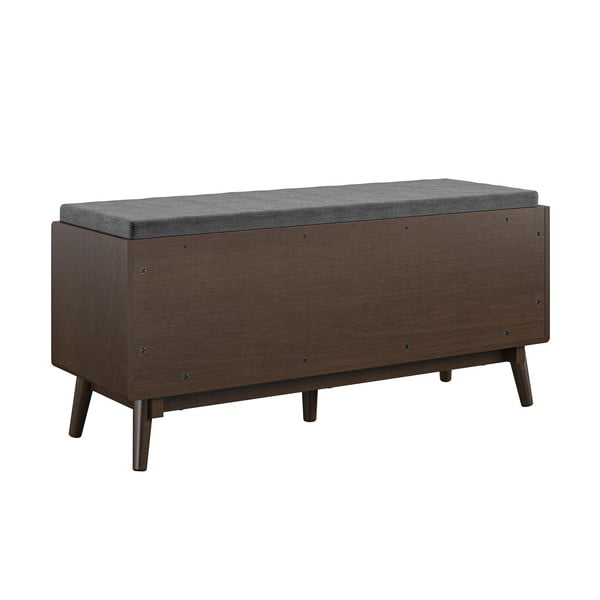 Hnedá skrinka na topánky s lavicou Novogratz Brittany-image-4