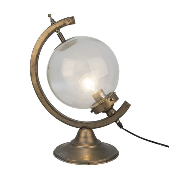 Stolová lampa v tvare glóbusu Clayre & Eef Lissie