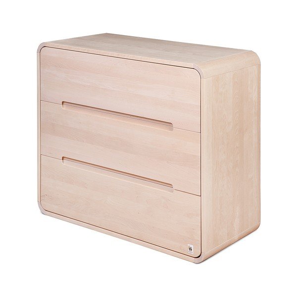 Drevený bielizník s 3 zásuvkami a snímateľným prebaľovacím pultom YappyKids Owl-image-3