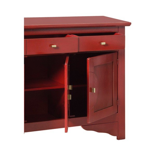 Červený príborník Crido Consulting Credenza-image-3