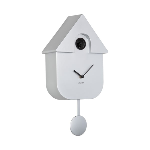 Kyvadlové nástenné hodiny Modern Cuckoo – Karlsson-image-2