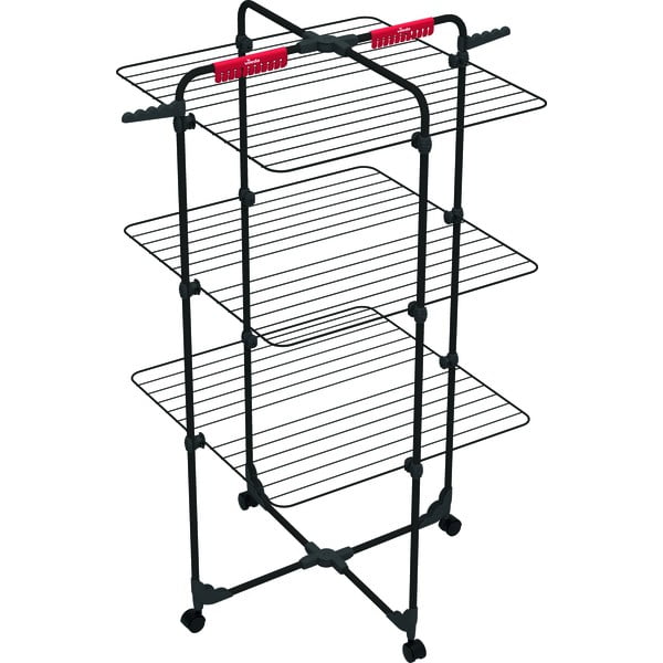 Čierny sušiak na bielizeň 30 m Mixer 3 – Vileda