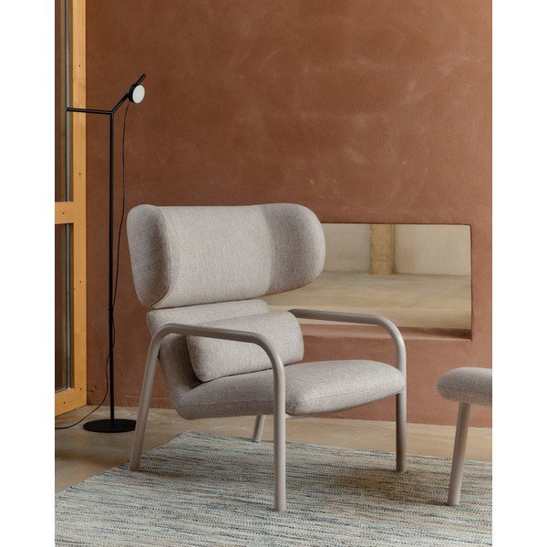 Béžové kreslo Inari – Kave Home-image-1