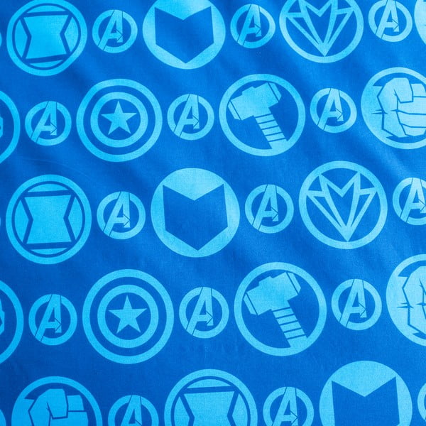 Bavlnené detské obliečky na jednolôžko so svietiacim efektom 140x200 cm Avengers – Jerry Fabrics-image-4