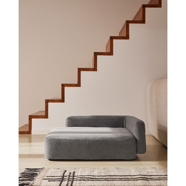 Tmavosivý pelech pre psov 73x60 cm Bowie - Kave Home-image-3