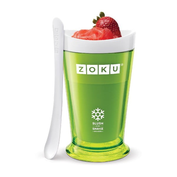 Zelená nádoba na výrobu sorbetu ZOKU Slush&Shake