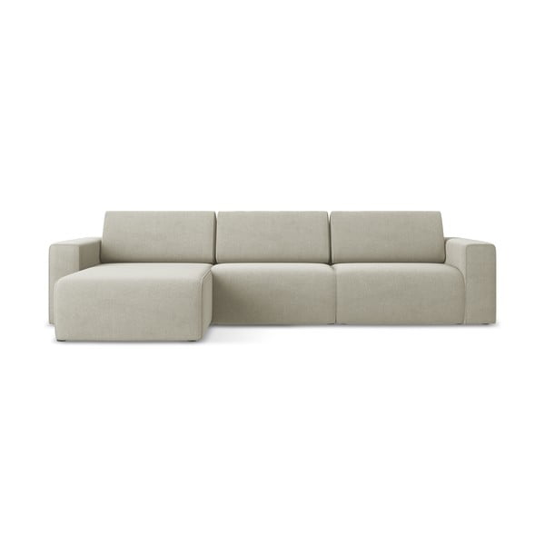 Béžová modulárna rohová pohovka (ľavý roh) Kalea – Makamii