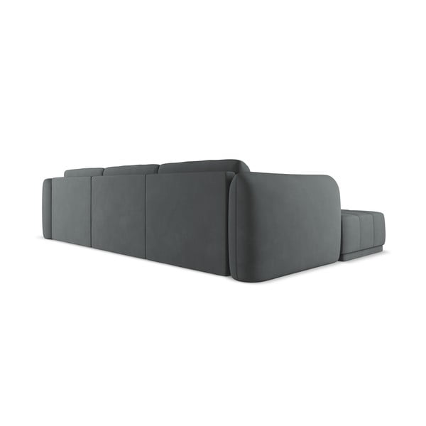 Tmavosivá rohová pohovka (ľavý roh) Hoku – Makamii-image-4