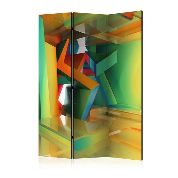 Paraván Artgeist Abstract Land, 135 × 172 cm