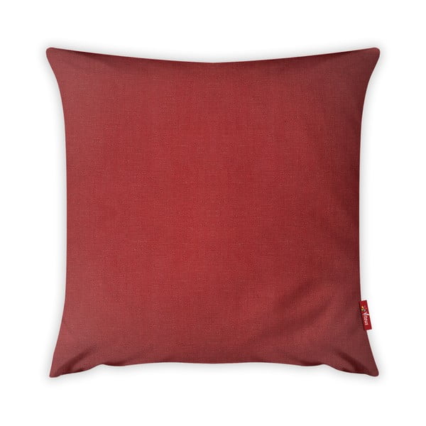 Červená obliečka na vankúš s bavlnou Vitaus, 43 x 43 cm