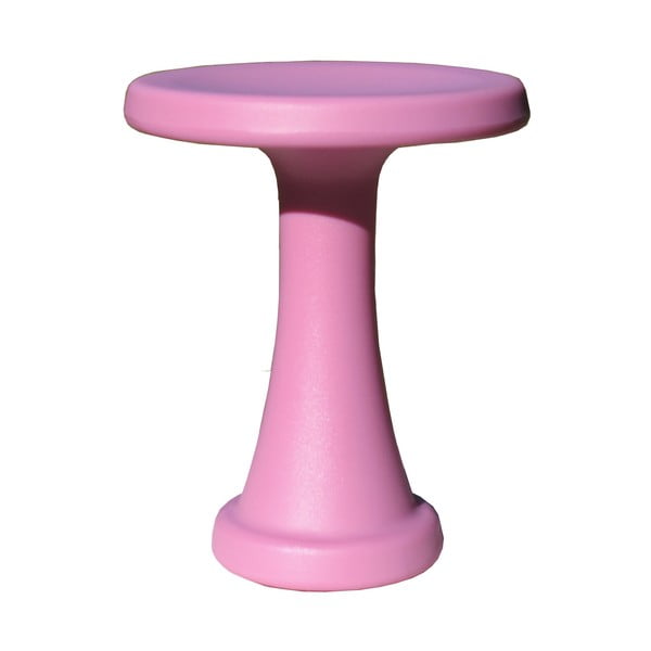 Ružová stolička OneLeg, 32 cm