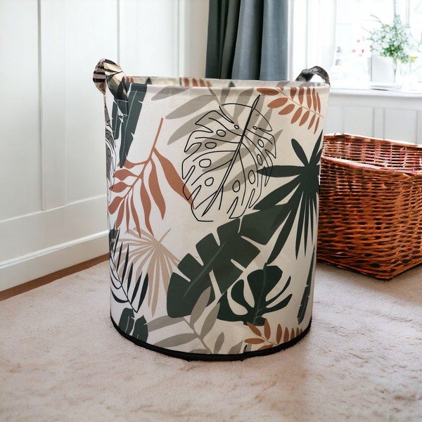 Úložný látkový košík ø 37x40 cm – Mioli Decor-image-1