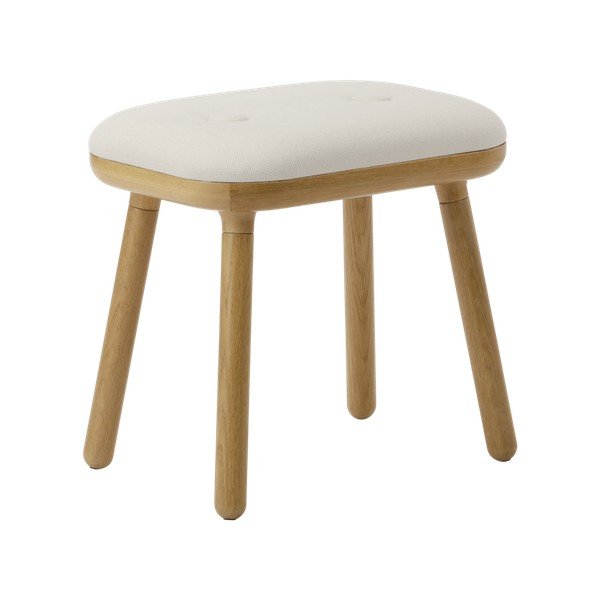 Stolička v bielo-prírodnej farbe Paff Tall – UMAGE