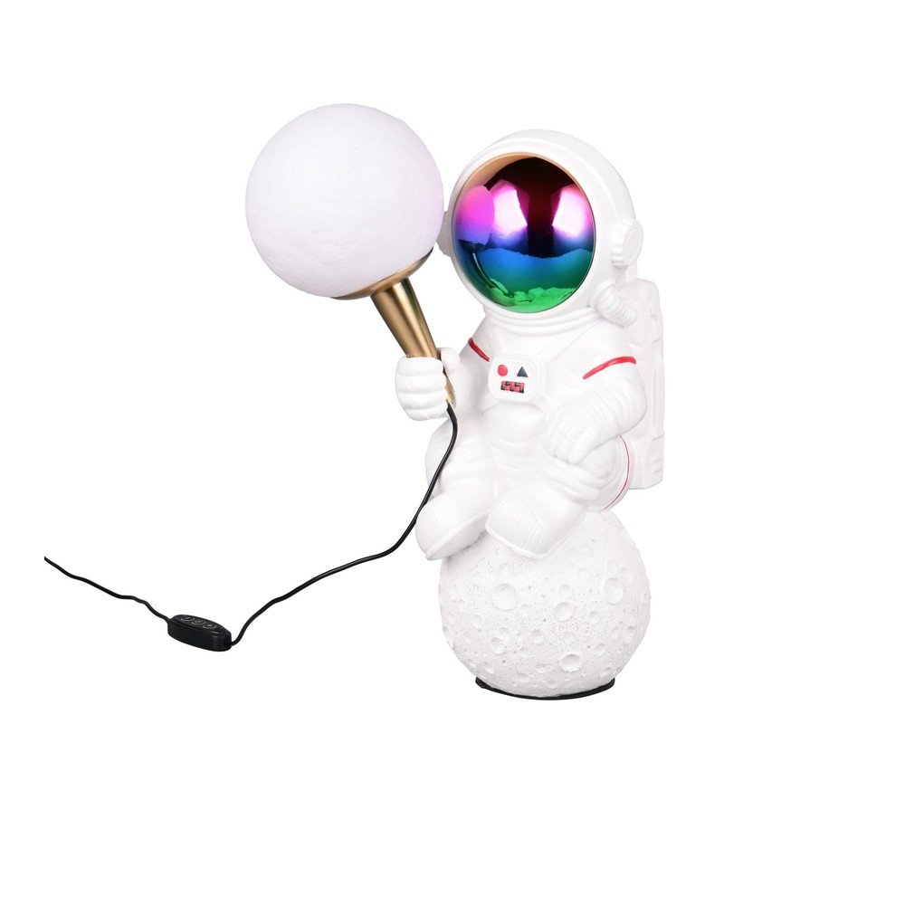 Biela detská lampička Strong – Reality