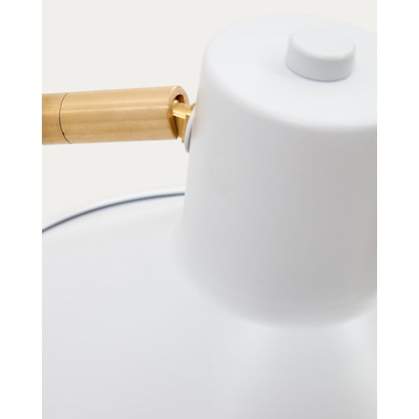Biele nástenné svietidlo ø 20 cm Aria – Kave Home-image-2
