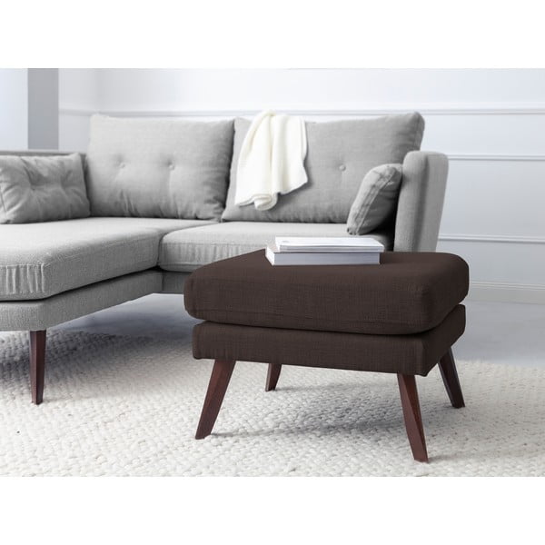 Hnedý taburet Mazzini Sofas Elena-image-4