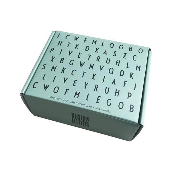 Zelený detský hrnček Design Letters Grow With Your Cup-image-3