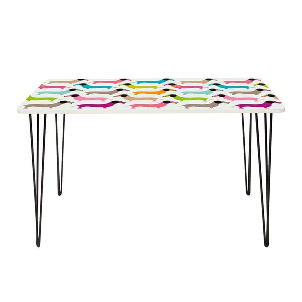 Pracovný stôl Dachshunds In Colours