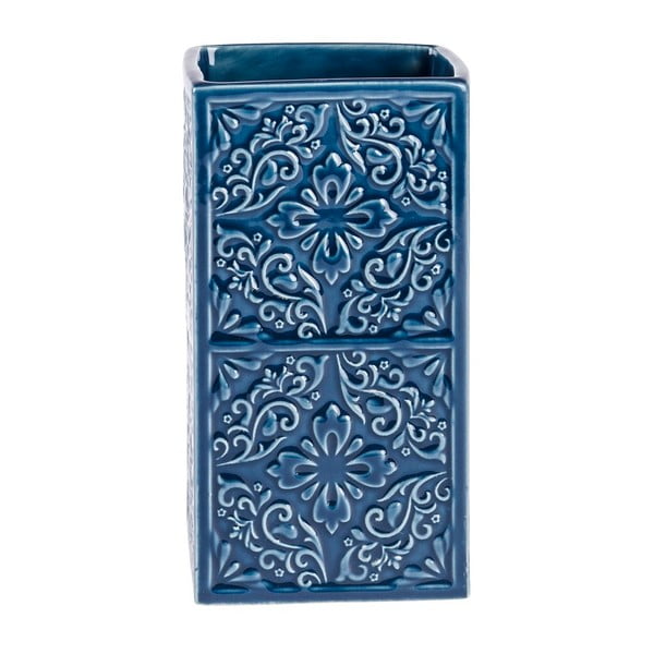 Tmavomodrý pohárik na zubné kefky Wenko Cordoba-image-2