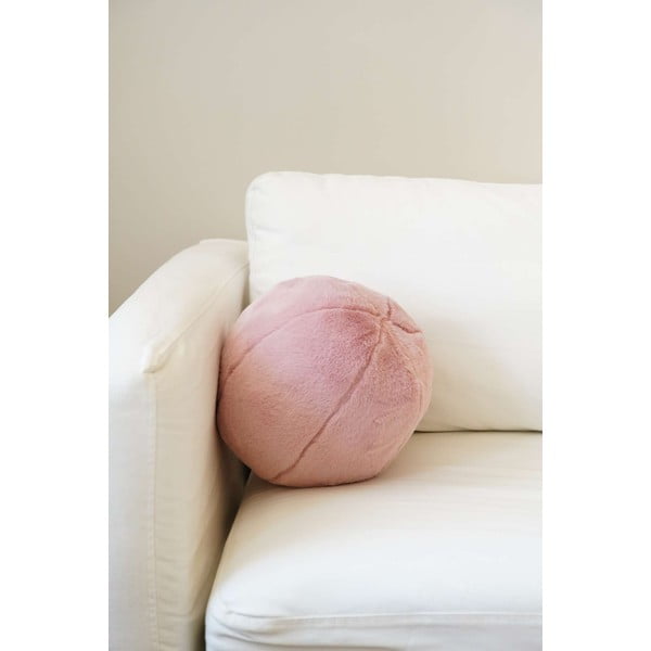 Dekoračný vankúš z mikroplyšu ø 25 cm Top – Mioli Decor-image-1