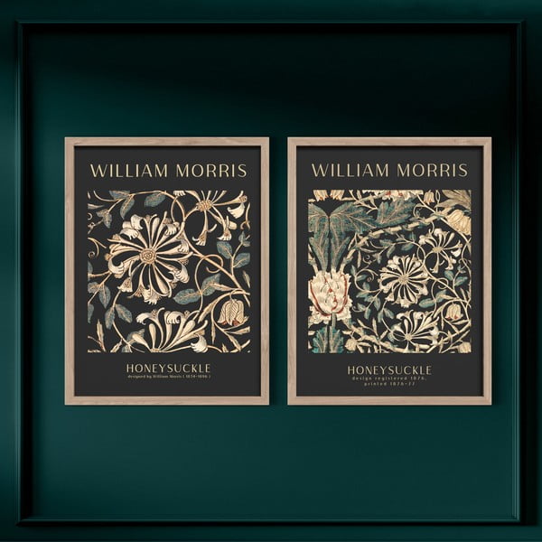 Obrazy v súprave 2 ks 30x40 cm Morris – Styler-image-1