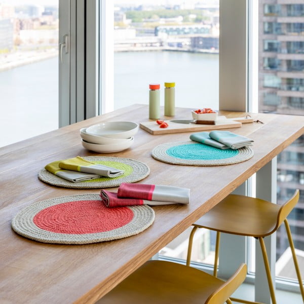 Látkové prestieranie 2 ks ø 38 cm Mint - Remember-image-2