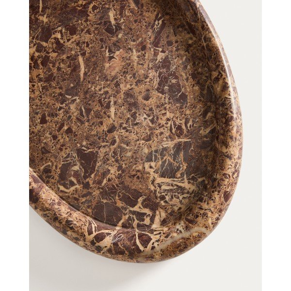 Mramorová dekoratívna tácka 28x43 cm Lenorel – Kave Home-image-3