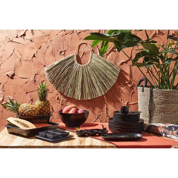 Čierna misa z kameniny ø 26 cm Ingrid - Côté Table-image-1