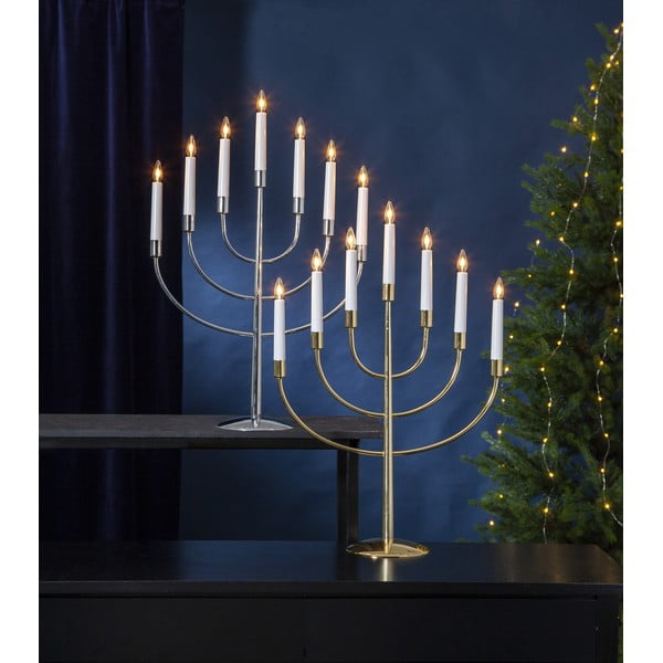 Vianočná svetelná dekorácia v zlatej farbe Titus – Star Trading-image-2