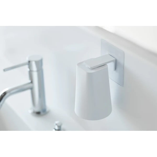 Biely plastový držiak s téglikom Film Hook – YAMAZAKI-image-3