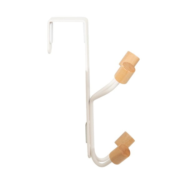 Závesný vešiak na dvere z kovu so 4 háčikmi Compactor-image-1