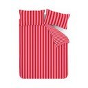 Červené/ružové 3-dielne obliečky na dvojlôžko 200x200 cm Stripe Tease – Sassy B