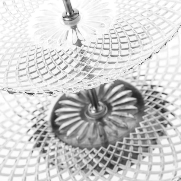 Sklenený etažér Harlequin – Casa Selección-image-1