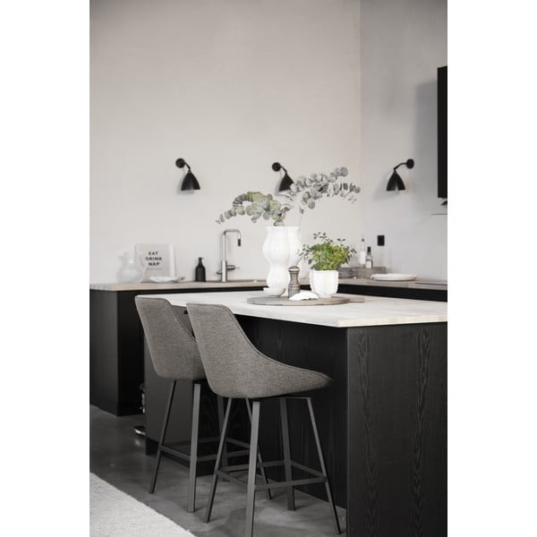 Béžové barové stoličky v súprave 2 ks (výška sedadla 65 cm) Alison – Rowico-image-1