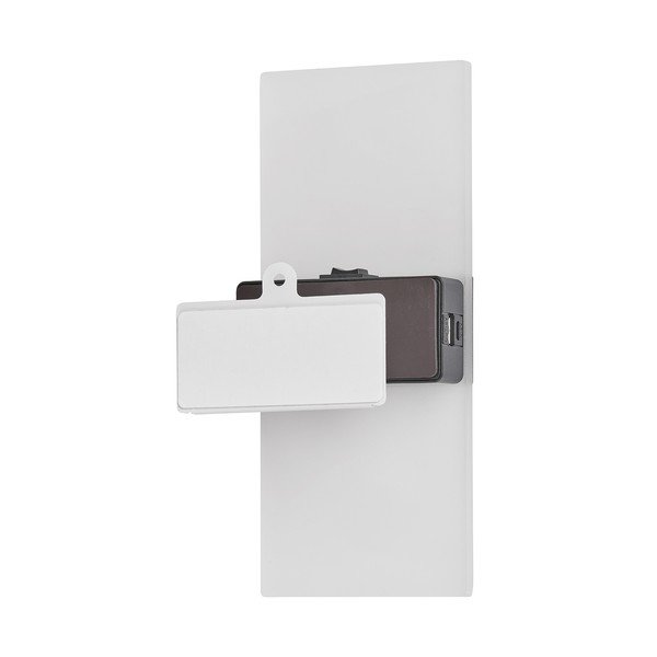 LED nástenné svietidlo v bielo-matne striebornej farbe Magnetics – Fischer &amp; Honsel-image-2