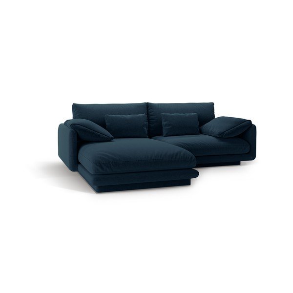 Tmavomodrá rohová pohovka (ľavý roh) Torino – Micadoni Home-image-2