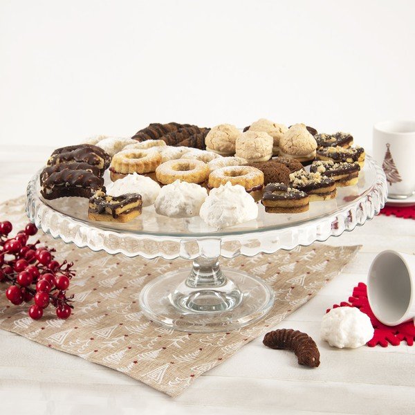 Sklenený podnos na tortu – Orion-image-1