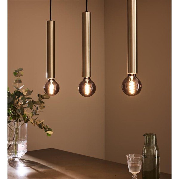 Závesné stropné svietidlo v zlatej farbe Markslöjd Sencillo, dĺžka 75 cm-image-1