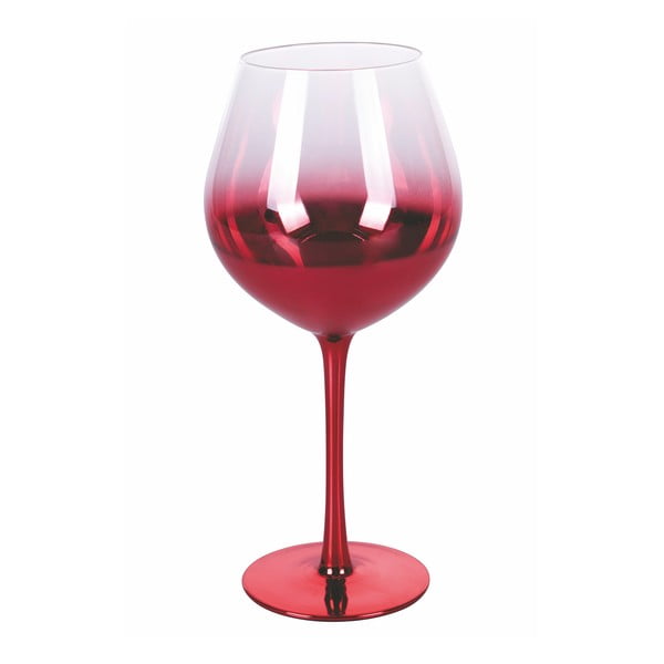 Súprava 6 červených pohárov na víno Villa d'Este Avenue, 570 ml