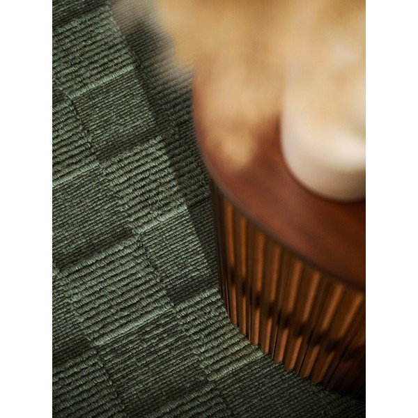 Tmavozelený ručne tkaný vlnený behúň 80x200 cm Scala – Villeroy&Boch-image-4